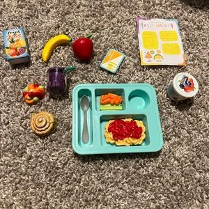 Food Accessory Set for 18” dolls